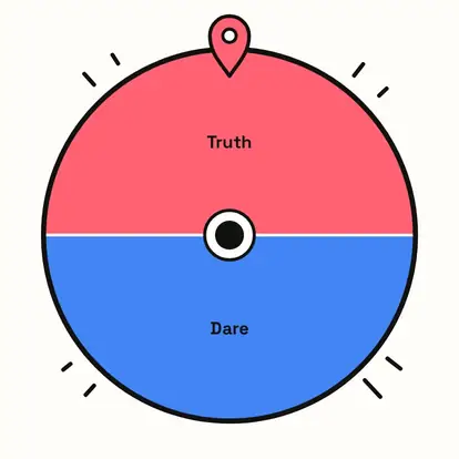 The truth or dare showing its categories